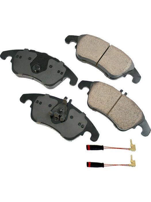 Akebono Brake Pads Euro Front Mercedes Benz 2008-2015 Pack 4 EUR1342 Akebono Brake Corporation - Micks Gone Bush