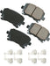 Akebono Brake Pads Euro Rear For Audi Quattro 2005-15 Set of 4 EUR1348A Akebono Brake Corporation - Micks Gone Bush