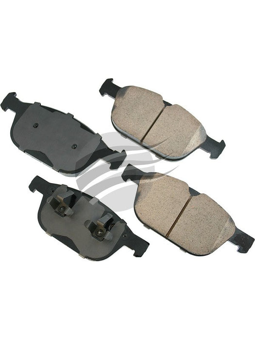 Akebono Euro Ultra-Premium Ceramic Front Disc Brake Pad Set EUR1412 Akebono Brake Corporation - Micks Gone Bush