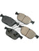 Akebono Euro Ultra-Premium Ceramic Front Disc Brake Pad Set EUR1412 Akebono Brake Corporation - Micks Gone Bush