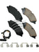 Akebono Euro Ultra-Premium Ceramic Front Disc Brake Pad Set EUR1425 Akebono Brake Corporation - Micks Gone Bush
