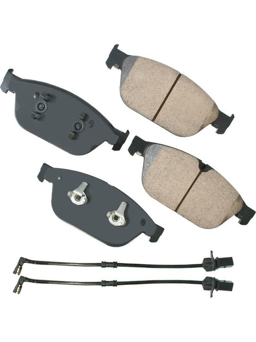 Akebono Brake Pads Euro Rear Audi 2012-2018 Set of 4 EUR1546 Akebono Brake Corporation - Micks Gone Bush