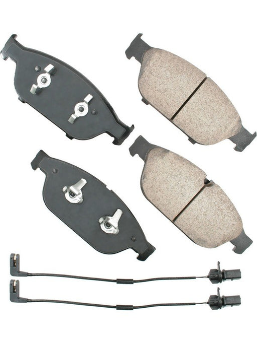 Akebono OEM Euro Ultra-Premium Ceramic Front Disc Brake Pad EUR1549 Brake Pads Akebono Brake Corporation - Micks Gone Bush
