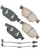 Akebono OEM Euro Ultra-Premium Ceramic Front Disc Brake Pad EUR1549 Brake Pads Akebono Brake Corporation - Micks Gone Bush