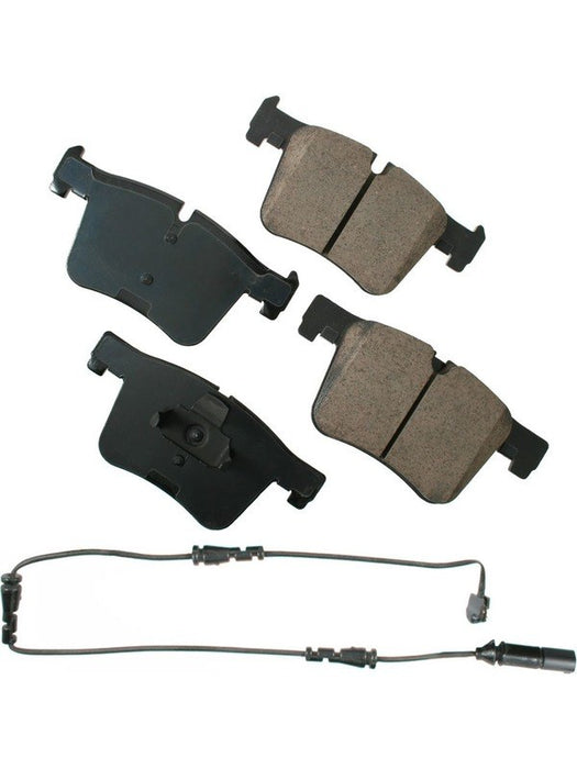 Akebono Euro Ultra-Premium Ceramic Front Disc Brake Pad Set EUR1561A Akebono Brake Corporation - Micks Gone Bush