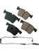 Akebono Euro Ultra-Premium Ceramic Front Disc Brake Pad Set EUR1561A Akebono Brake Corporation - Micks Gone Bush