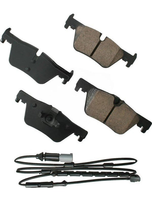 Akebono Euro Ultra-Premium Ceramic Front Disc Brake Pad Set EUR1613 Akebono Brake Corporation - Micks Gone Bush