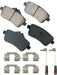 Akebono Brake Pads Rear For Mercedes GLE300d 16 GLE350 16-17 EUR1630A Akebono Brake Corporation - Micks Gone Bush