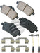 Akebono Euro Ultra-Premium Ceramic Rear Disc Brake Pad Set EUR1630 Akebono Brake Corporation - Micks Gone Bush