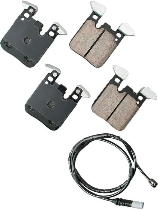 Akebono Euro Ultra-Premium Ceramic Rear Disc Brake Pad Set EUR1656 Brake Pads Akebono Brake Corporation - Micks Gone Bush