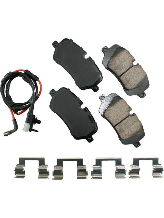 Akebono Brake Pads Euro Rear Land Rover 2013-21 Set of 4 EUR1692 Brake Pads Akebono Brake Corporation - Micks Gone Bush