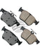 Akebono Euro Ultra-Premium Ceramic Front Disc Brake Pad Set EUR1761 Akebono Brake Corporation - Micks Gone Bush