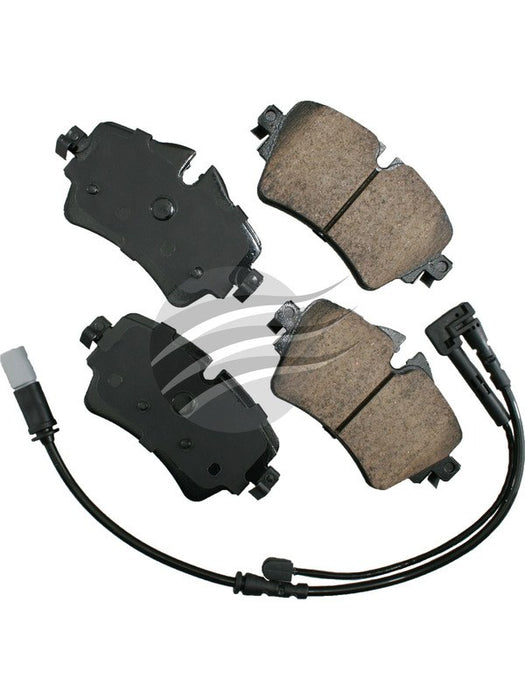 Akebono Euro Ultra-Premium Ceramic Front Disc Brake Pad Set EUR1801 Akebono Brake Corporation - Micks Gone Bush
