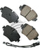 Akebono Euro Ultra-Premium Ceramic Front Disc Brake Pad Set EUR1892 Akebono Brake Corporation - Micks Gone Bush
