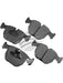 Akebono Euro Ultra-Premium Ceramic Rear Disc Brake Pad Set EUR681 Akebono Brake Corporation - Micks Gone Bush