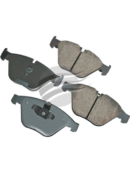Akebono Euro Ultra-Premium Ceramic Front Disc Brake Pad Set EUR918A Akebono Brake Corporation - Micks Gone Bush