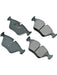 Akebono OEM Euro Ultra-Premium Ceramic Front Disc Brake Pad EUR946 Akebono Brake Corporation - Micks Gone Bush