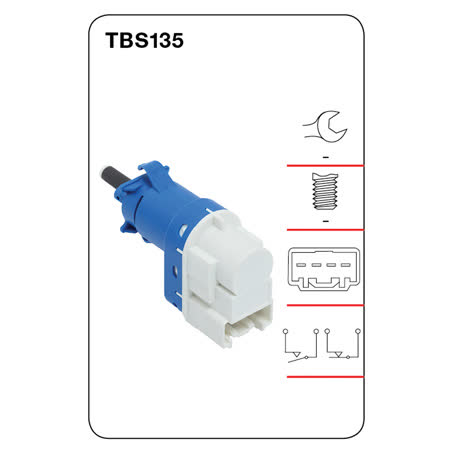 Tridon Stop Light Switch TBS135 SWITCH TRIDON - Micks Gone Bush