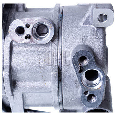 Hanon System HCC Air Conditioning Compressor 12V Direct Mount DVE12 CXH064 AIR CONDITIONING COMPRESSOR HANON SYSTEM - Micks Gone Bush