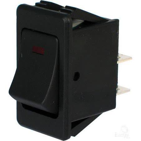 Narva Rocker Switch Off/on Dpst Red LED 20A 12V Part No. 63021BL SWITCH NARVA - Micks Gone Bush