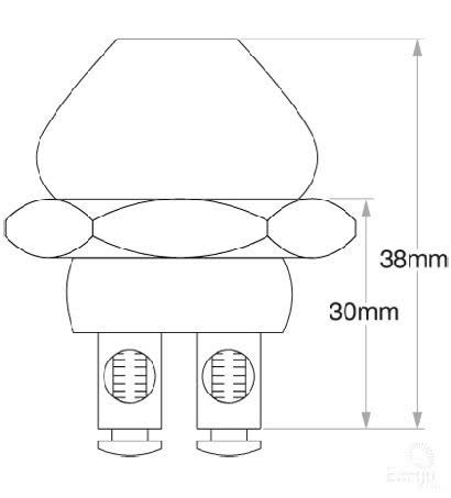 OEX Push Button Switch Off Momentary On Spst 20A 12V Part No. ACX3609BL SWITCH OEX - Micks Gone Bush