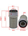 Sakura Finned Air Filter [Ref Ryco HDA5866] FAS-1014 Sakura - Micks Gone Bush