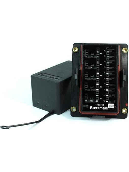 Bussmann Rear Terminal Mini Fuse & C/B Relay Panel Block & Cover Only FB3035 BUSSMANN - Micks Gone Bush