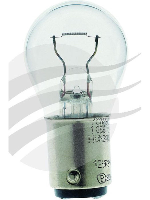 Hella Pack 10 Globe 24V 21W Ba15D Base Turn Signal / Stop Lamp FD2421 Hella - Micks Gone Bush