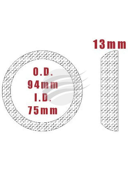 Aunger Exhaust Gasket 3" Universal Wire Mesh Engine Pipe Gasket FDG028W-10 Aunger - Micks Gone Bush