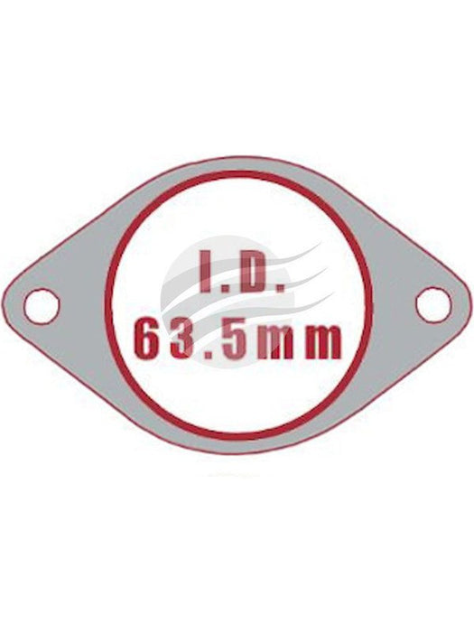 Aunger Exhaust Gasket For Ford Univ 63mm Id 101mm Pcd FDG044R-10 Aunger - Micks Gone Bush