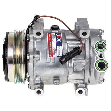 OEX Air Conditioning Compressor 12V Direct Mount Sanden SD7V16 Style CXS0011 AIR CONDITIONING COMPRESSOR OEX - Micks Gone Bush