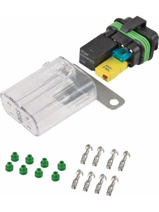 Bussmann Cb/Fuse Holder With Cover Fits Mini Types Fuses/Cb'S FH09 Fuse Holders BUSSMANN - Micks Gone Bush