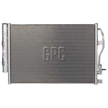 Delphi Air Conditioning Condenser Parallel Flow Subcooled Inlet Pad Outlet Pad CNX01007 AIR CONDITIONING CONDENSER DELPHI - Micks Gone Bush