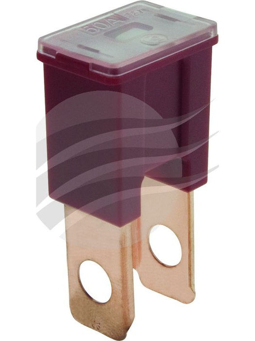 Jaylec Male Fusible Link 50Amp Straight Red Pack 1 FL1050 Fusible Links Jaylec - Micks Gone Bush