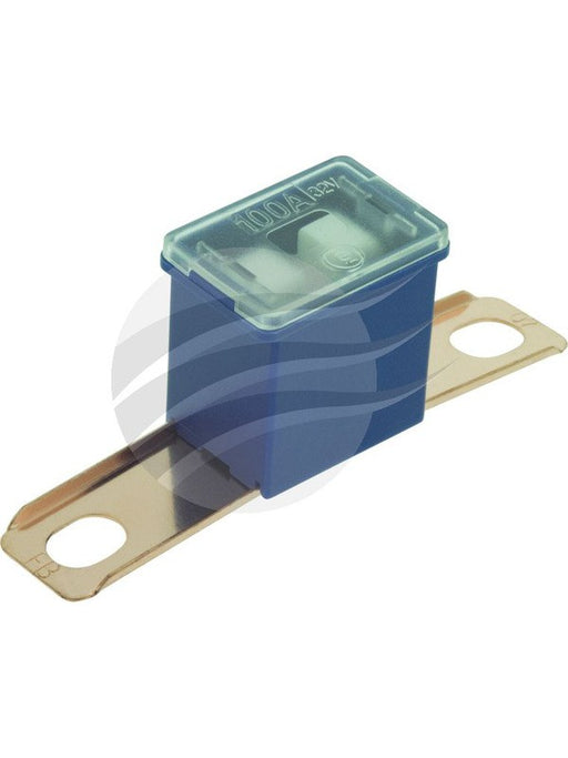 Jaylec Male Fusible Link L Type 100Amp Blue [ref Narva 53290BL] Pack 1 FL2100 Fusible Links Jaylec - Micks Gone Bush