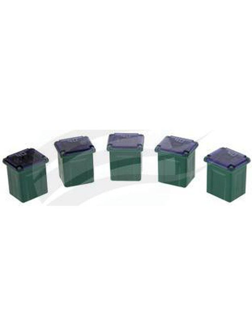Jaylec Pack 5 Female Fusible Link Low Profile - J Type 40Amp Green FL6040-5 Fusible Links Jaylec - Micks Gone Bush