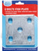 ARK Fish Plate Galvanised 95mm x 90mm Suits 45mm Wide Leaf Spring FP3950GB ARK - Micks Gone Bush