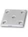 ARK Fish Plate Galvanised Finish For Bolts From 39mm To 50mm FP3950G ARK - Micks Gone Bush
