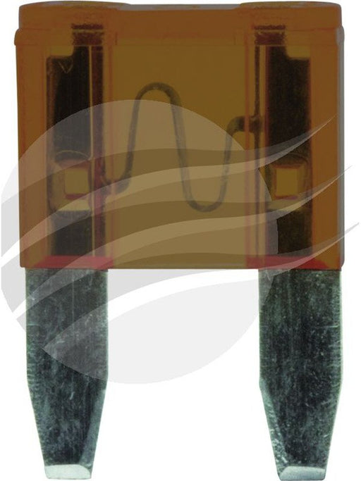 Jaylec Pack 100 Mini Blade Fuse 7.5Amp Brown FU2007 Fuses Jaylec - Micks Gone Bush