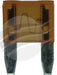 Jaylec Pack 100 Mini Blade Fuse 7.5Amp Brown FU2007 Fuses Jaylec - Micks Gone Bush