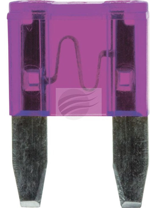 Jaylec Pack 10 Mini Blade Fuse 35Amp Purple FU2035-10 Fuses Jaylec - Micks Gone Bush