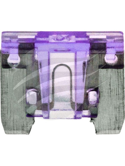 Jaylec Pack 10 Low Profile Mini Fuse 3Amp Violet 58 Volt FU2503-10 Fuses Jaylec - Micks Gone Bush