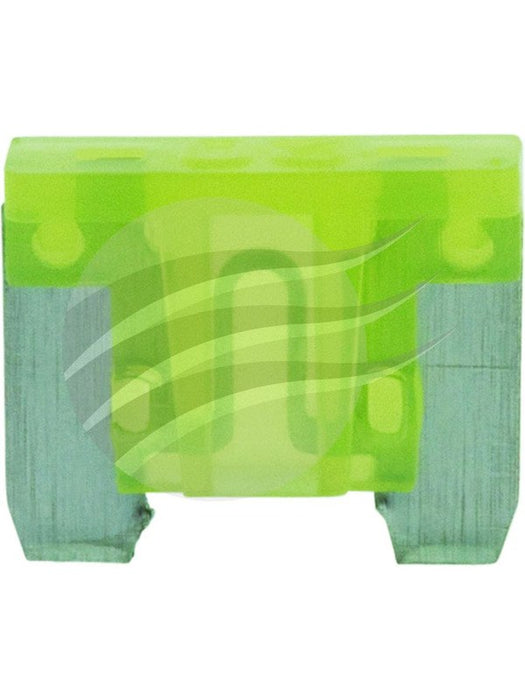 Jaylec Low Mini Fuse 20Amp Yellow 58V [ref Narva 52520] Pack 10 FU2520-10 Fuses Jaylec - Micks Gone Bush