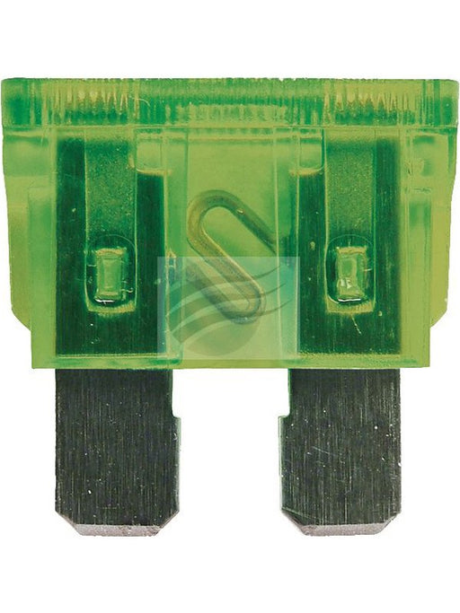 Jaylec Blade Fuse 30Amp Green [ref Narva 52830BL] Pack of 10 FU3030-10 Fuses Jaylec - Micks Gone Bush
