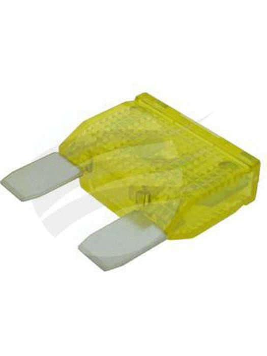Jaylec Maxi Blade Fuse 20Amp Yellow [ref Narva 52920BL] Pack of 1 FU4020 Fuses Jaylec - Micks Gone Bush