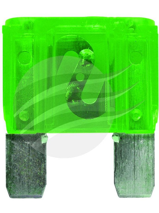Jaylec Maxi Blade Fuse 30Amp Green [ref Narva 52930BL] Pack of 1 FU4030 Fuses Jaylec - Micks Gone Bush