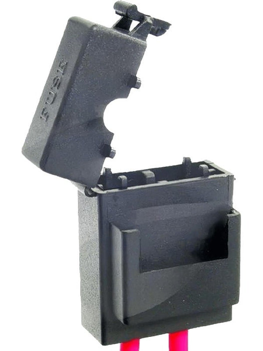 Jaylec Pack 10 Std Blade Fuse Holder Inline Stackable W/Locking Cap FU5006-10 Fuse Holders Jaylec - Micks Gone Bush