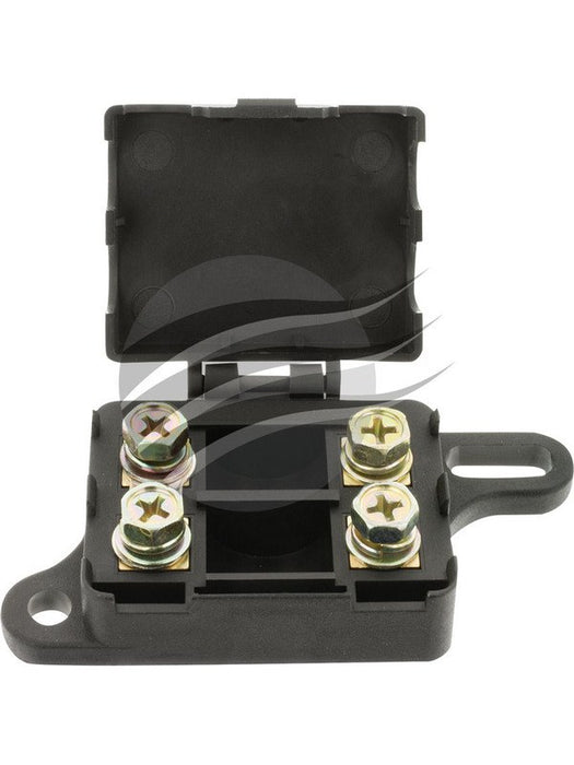 Jaylec Twin Midifuse Holder w/ Hinged Cover FU6064 Fuse Holders Jaylec - Micks Gone Bush