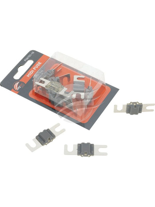 Jaylec Pkt 10 Midi Fuse Grey 150 Amp 32 VDC FU6151-10 Fuses Jaylec - Micks Gone Bush