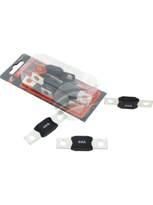 Jaylec Pkt 10 Mega Fuse 60 Amp 32 VDC FU6160-10 Fuses Jaylec - Micks Gone Bush